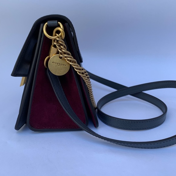 Givenchy Gv3 Small Storm Grey Shoulder Bag - Picture 9 of 11